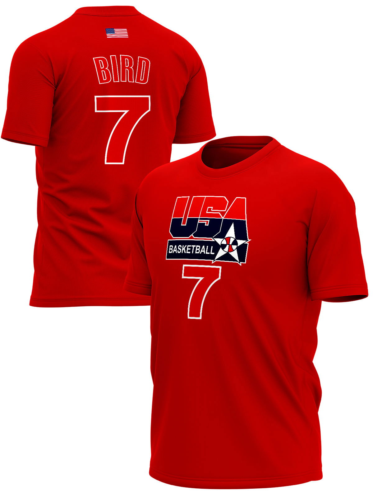 Košarkaška Reprezentacija SAD BIRD Majice KR-SAD-MJ001 - FANS STORE -