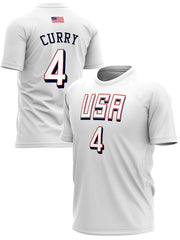Košarkaška Reprezentacija SAD CURRY Majice KR-SAD-MJ004 - FANS STORE -