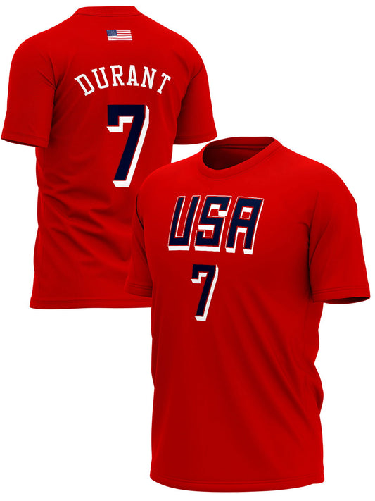 Košarkaška Reprezentacija SAD DURANT Majice KR-SAD-MJ005 - FANS STORE -