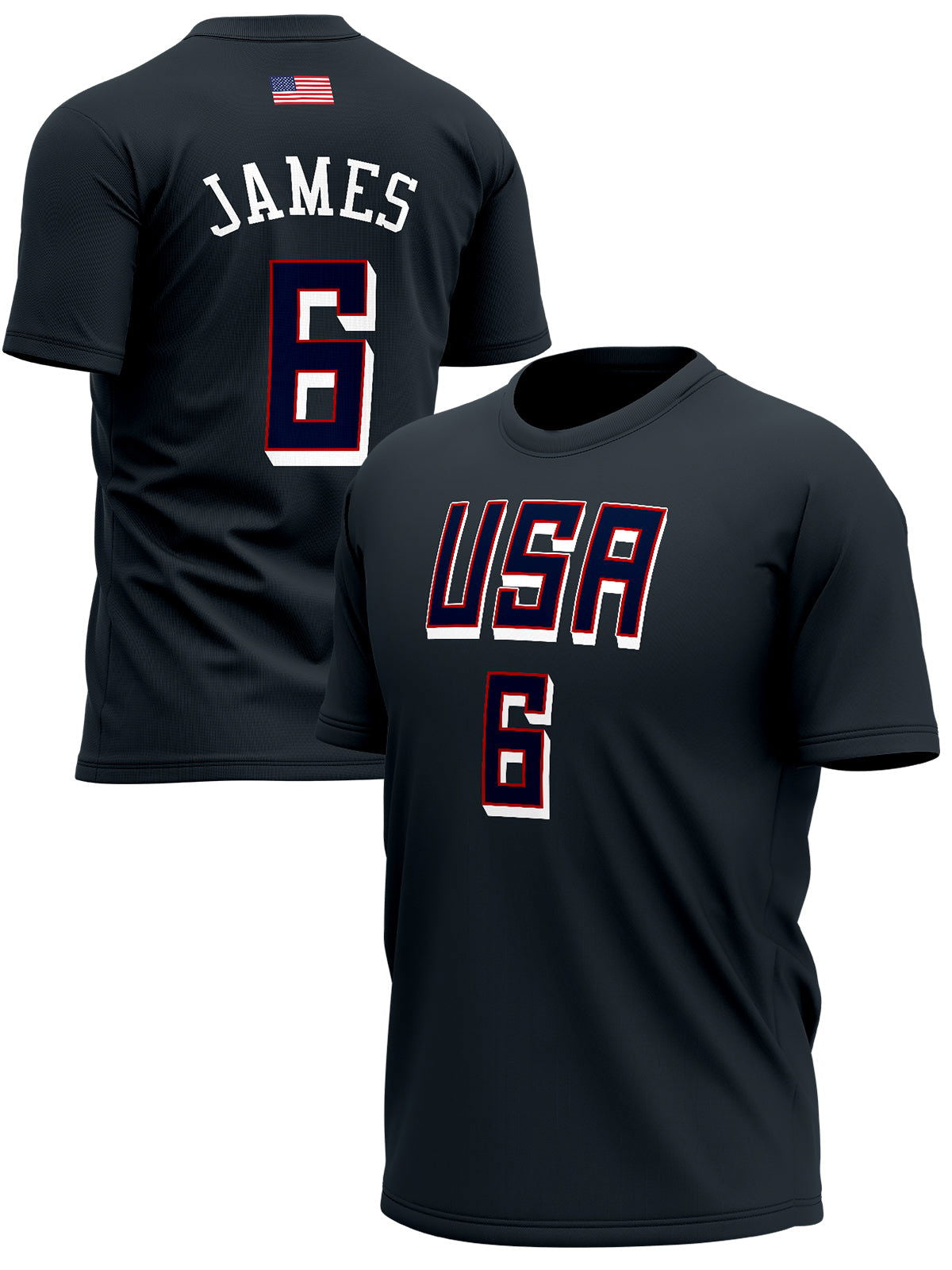 Košarkaška Reprezentacija SAD JAMES Majice KR-SAD-MJ006 - FANS STORE -