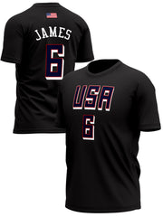 Košarkaška Reprezentacija SAD JAMES Majice KR-SAD-MJ006 - FANS STORE -