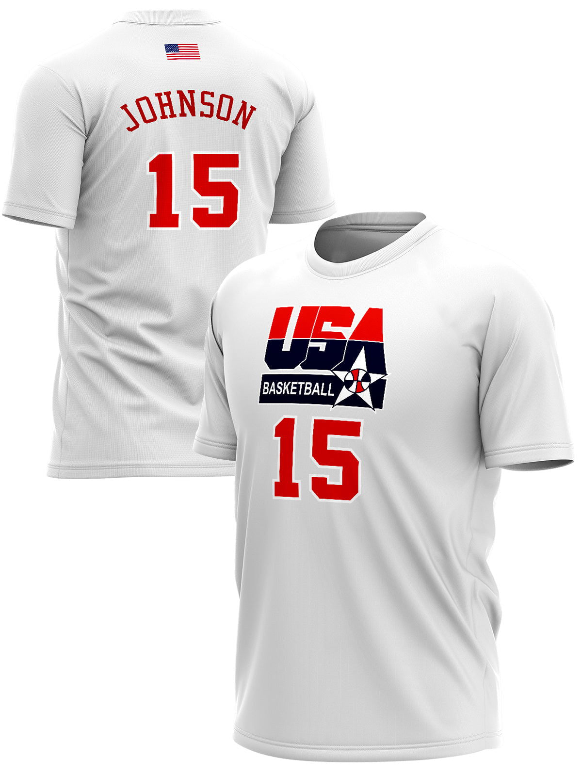 Košarkaška Reprezentacija SAD JOHNSON Majice KR-SAD-MJ003 - FANS STORE -