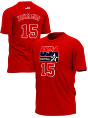 Košarkaška Reprezentacija SAD JOHNSON Majice KR-SAD-MJ003 - FANS STORE -