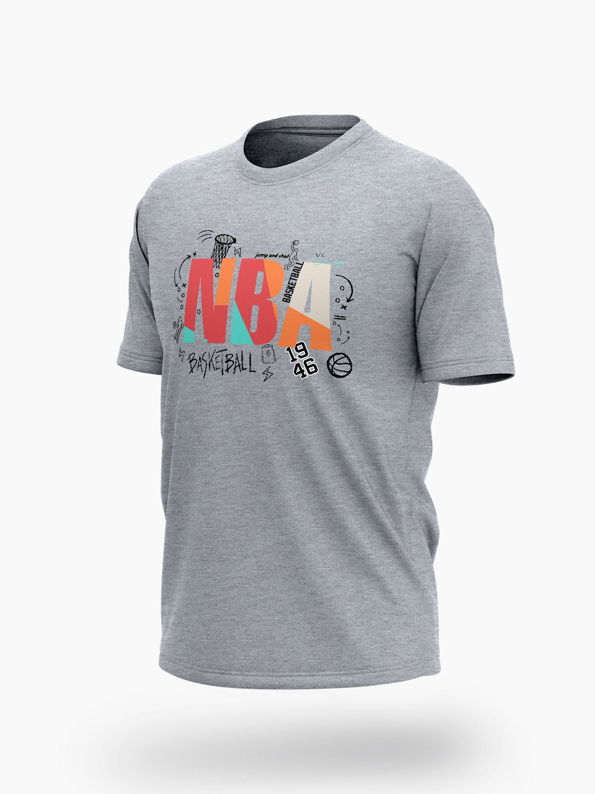 NBA Logo Gear Majice NBA-MJ-0011 - FANS STORE -