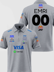 Maicë Polo Racing Bulls e Personalizuar RB-PM-003