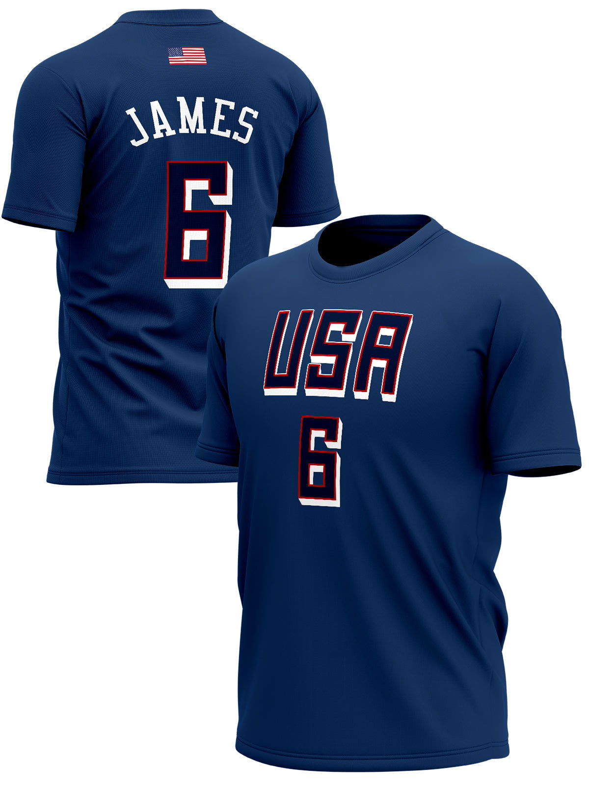 Košarkaška Reprezentacija SAD JAMES Majice KR-SAD-MJ006 - FANS STORE -