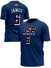 Košarkaška Reprezentacija SAD JAMES Majice KR-SAD-MJ006 - FANS STORE -