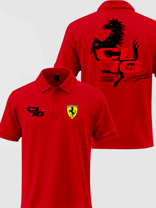 Charles Leclerc Polo FR-PM-001 - Super Zbritje