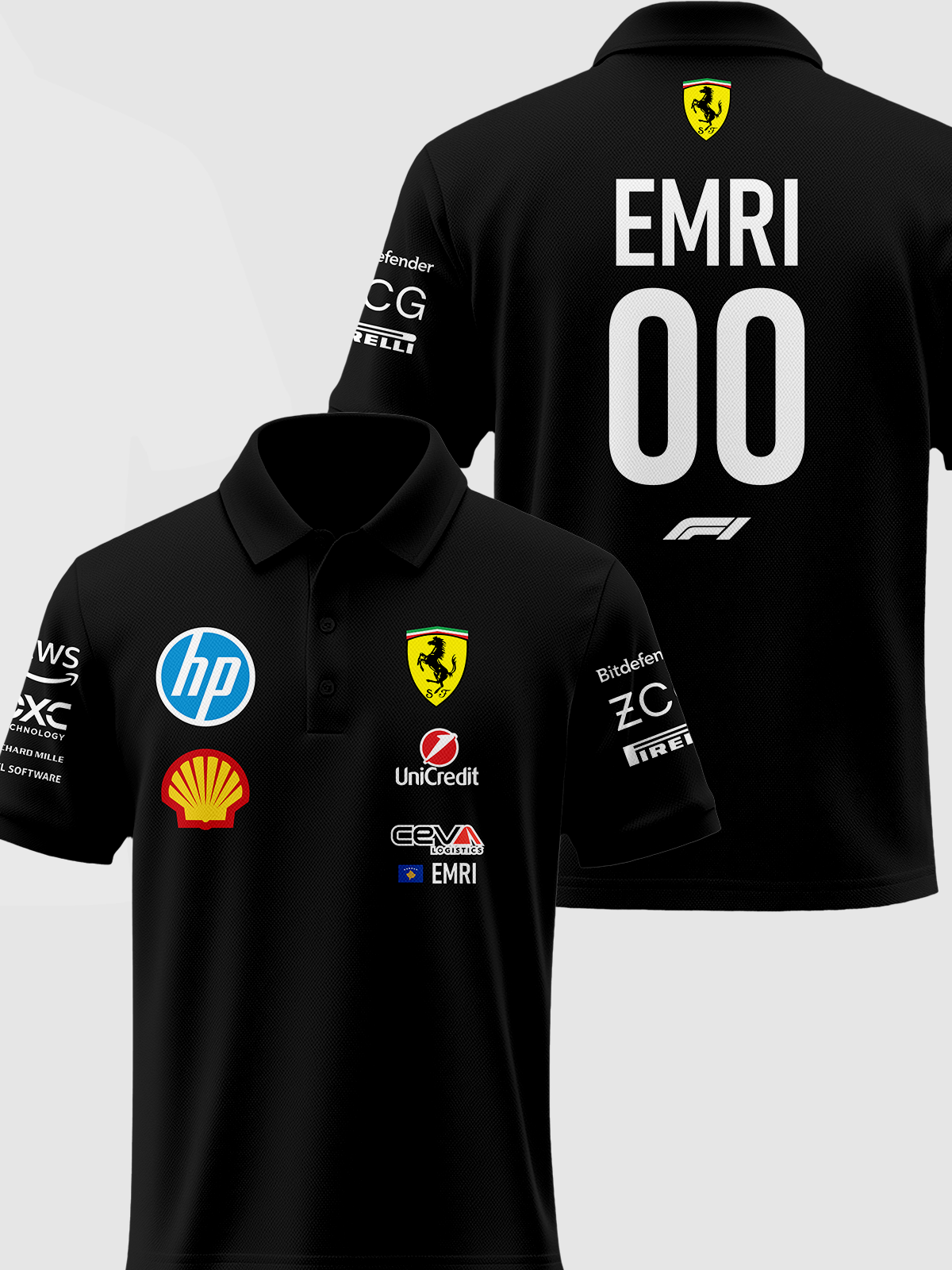 Maicë Polo Ferrari e Personalizuar FR-PM-006