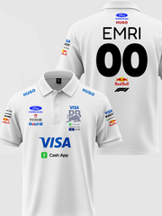Maicë Polo Racing Bulls e Personalizuar RB-PM-003