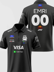 Maicë Polo Racing Bulls e Personalizuar RB-PM-003