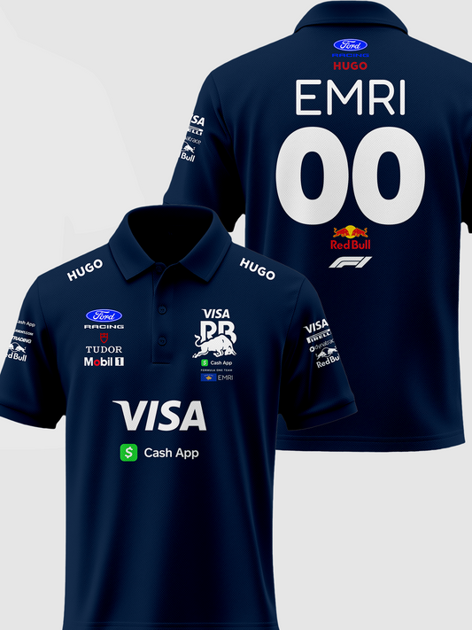 Maicë Polo Racing Bulls e Personalizuar RB-PM-003