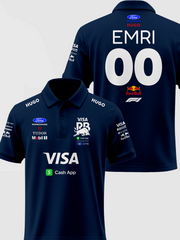 Maicë Polo Racing Bulls e Personalizuar RB-PM-003